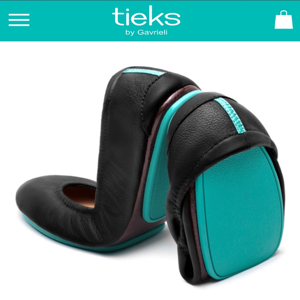 Tieks - matte black. Size 11